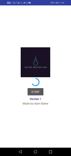 Android application IGCSE MATHS AID screenshort