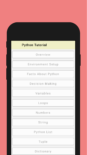 Python Tutorials ekran görüntüsü