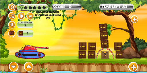 Android application Brainy Tank – Tank Fire Game screenshort