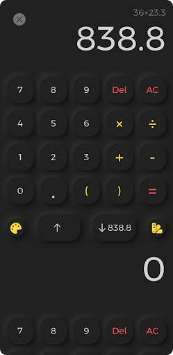 Android application Calculator 5 - Multitask cal screenshort