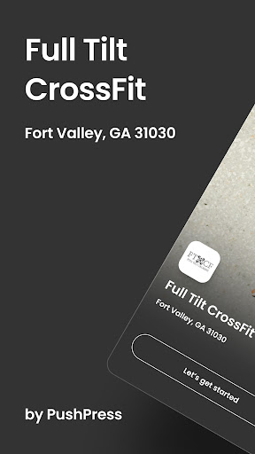 Android application Full Tilt CrossFit screenshort