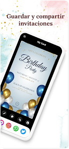 Invitaciones De Cumpleaños Con - Apps en Google Play