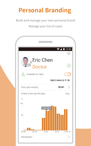 Android application WaPro Online Health Expert App screenshort
