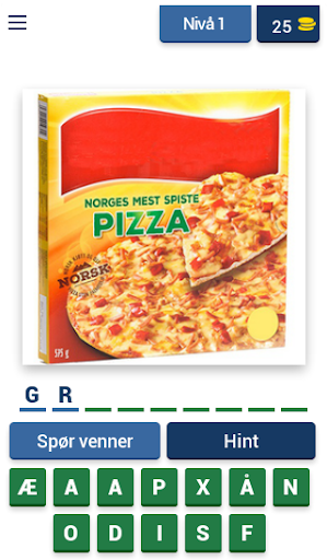 Norsk Mat Quiz Gjett Matvarer