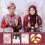 Couple Bridal Hijab Selfie Apk