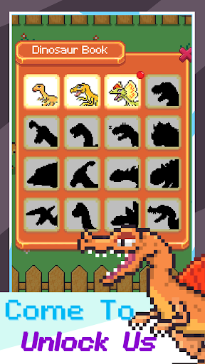 Pixel Dinosaur Collection Screen 3