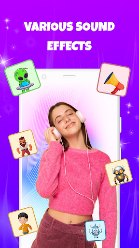 Android application Voice Changer : Sound editor screenshort