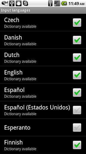 Android application Dutch Keyboard Plugin screenshort