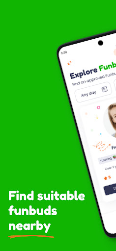 Android application Funbud screenshort