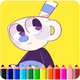 How To Color Cup haed (coloring game) icon