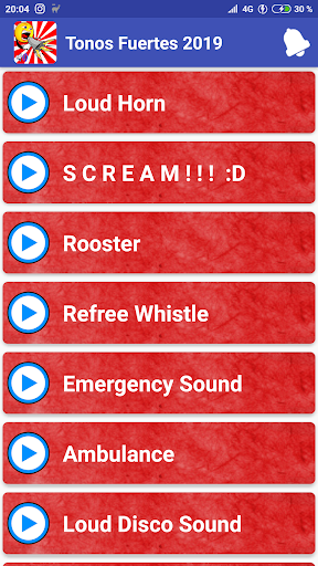 Android application Loud Ringtones 2021 screenshort