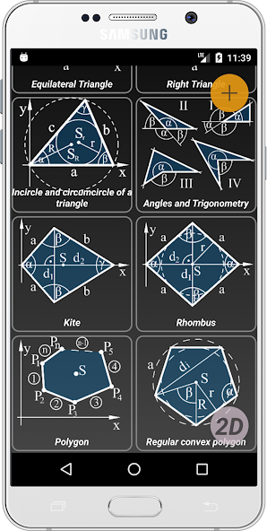 Geometryx: Geometry Calculator 3.5 APK + Mod (Remove ads) for Android