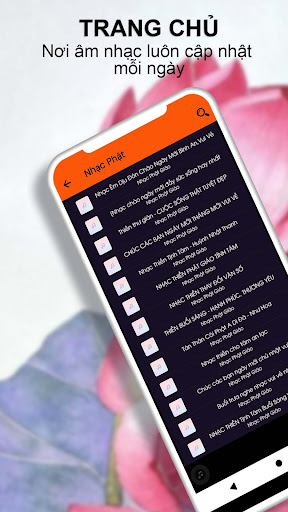 Android application Nhạc Thiền Ngày Mới Vui Vẻ screenshort