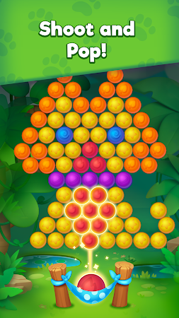 Game screenshot Safari Bubble: Rescue Puzzles mod apk