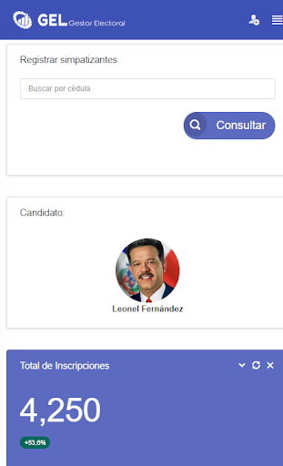 Android application GEL - Gestor Electoral - Repub screenshort