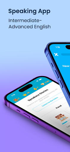 Android application SpeakAce: Practice English screenshort