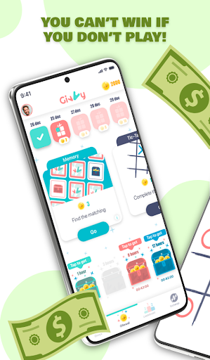 Android application Make Money Real Cash by Givvy screenshort