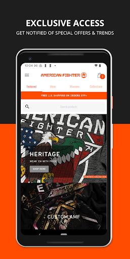 American Fighter Screen 2