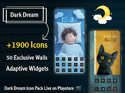Dark Dream : Icon Pack