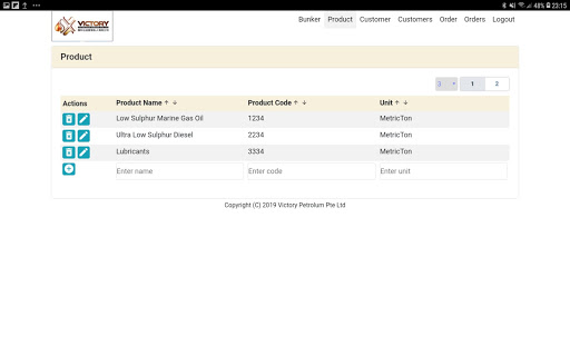 Victory Pte Ltd Screen 2