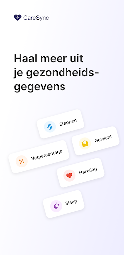 Android application CareSync screenshort