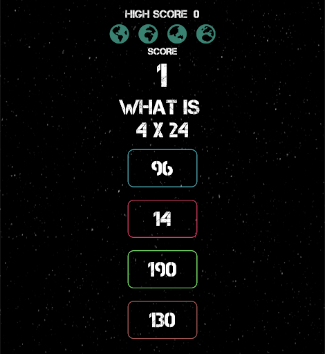 Math Multiplication Fun Game Screen 2