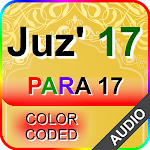 Color coded Para 17 - Juz' 17 with Sound Apk