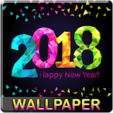 Happy New Year 2018 Wallpaper Hd Free Download icon