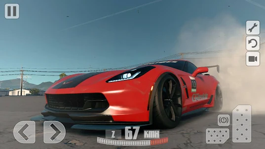 Drag Race Chevrolet Corvette