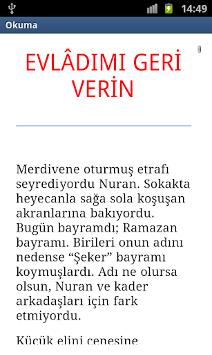 Evlâdımı Geri Verin Screen 3