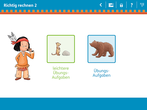Android application Richtig rechnen 2 screenshort