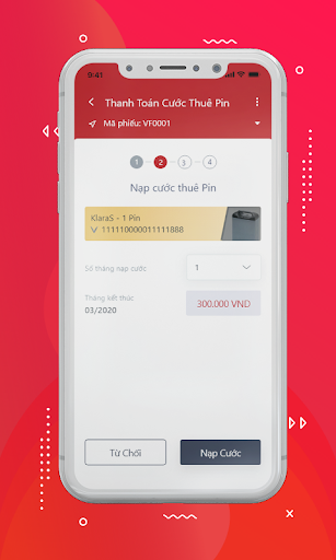 VinFast POS Screen 3
