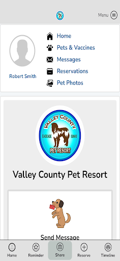 Android application Valley County Pet Resort screenshort