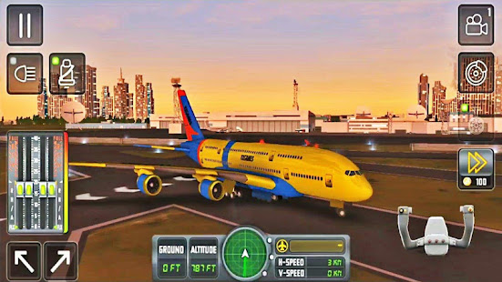 US Airplane Pilot: City Flight 1.0 screenshots 4