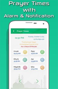 Prayer Times - Qibla, Al Quran Captura de pantalla