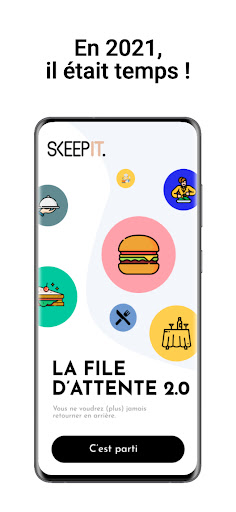 Android application Skeepit screenshort