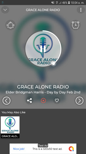 GRACE ALONE RADIO Screen 3