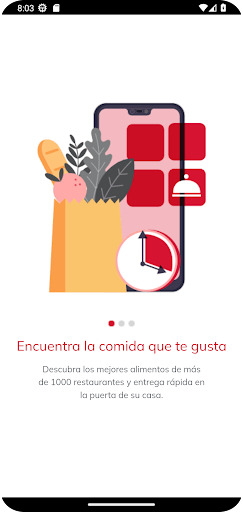 Android application Rapit Delivery screenshort