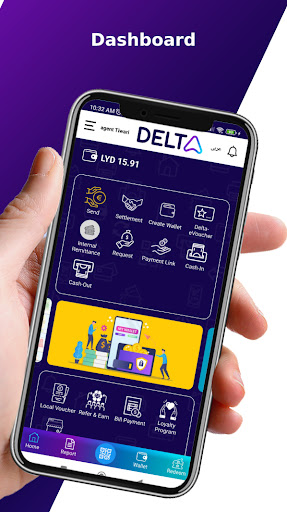 Android application Delta Agent screenshort
