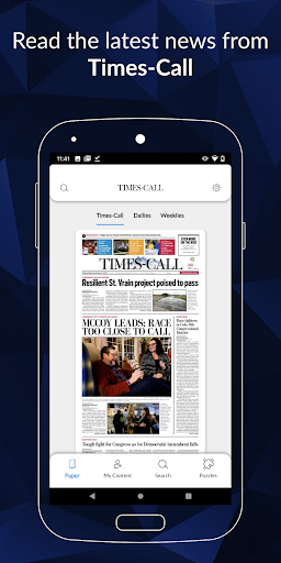 Android application Longmont Times Call screenshort