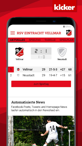 RSV Eintracht Vellmar 1920 Screen 3