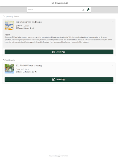MHI Events App Screenshot 4 - AppWisp.com