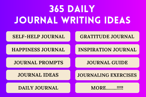 Android application 365 Journal Writing Ideas screenshort