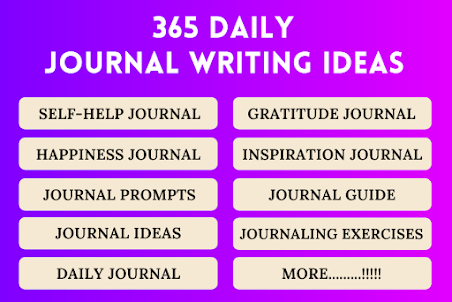 365 Journal Writing Ideas