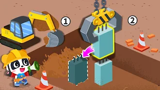 Game screenshot Baby Panda's City Buildings hack