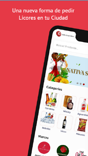 Android application Carlos Licores screenshort