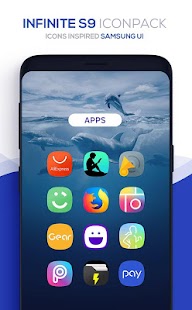 Infinite Icon Pack لقطة شاشة