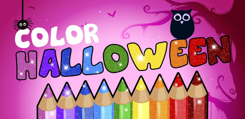 Kids Halloween Coloring Book
