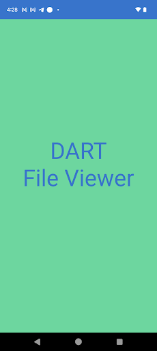 Android application Dart Viewer screenshort
