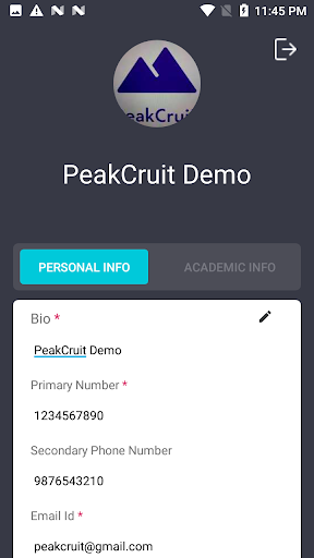PeakCruit Screen 3